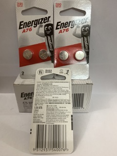 Pin A76 LR44  Energizer Lithium 1,5V