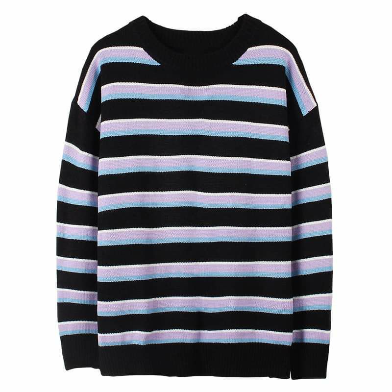 Áo len Nam ANHSTORE họa tiết Sọc , phong cách Hàn Quốc