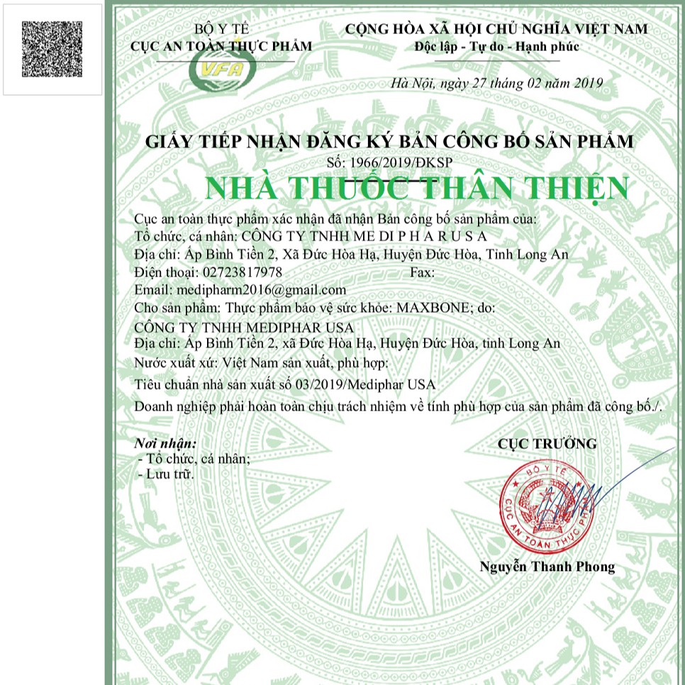 Viên sủi Maxbone – Bổ sung canxi cho mẹ bầu, giúp phát triển chiều cao cho trẻ (Hộp 10 viên)