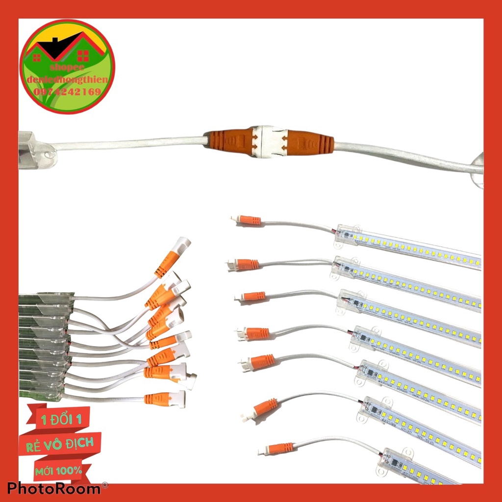 Đèn led thanh 220v 2835/5730 30cm,50cm,100cm đơn và đôi siêu rẻ