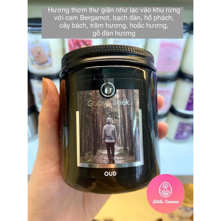 Nến thơm 1 bấc GOOSE CREEK 198g - Men Collection