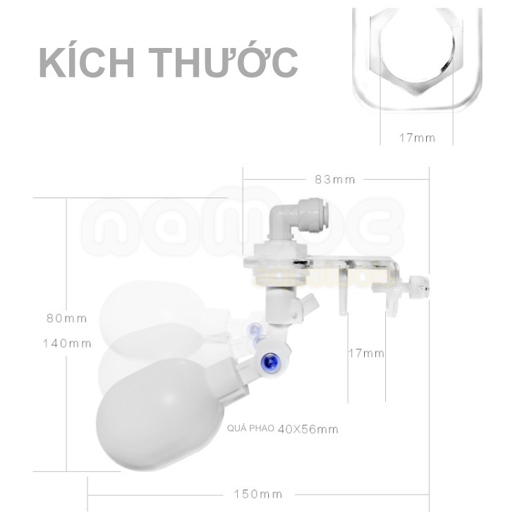 [Mã 252FMCGSALE giảm 8% tối đa 100k đơn 500K] PHAO CƠ - PHAO CHÂM NƯỚC TỰ ĐỘNG CHO BỂ CÁ