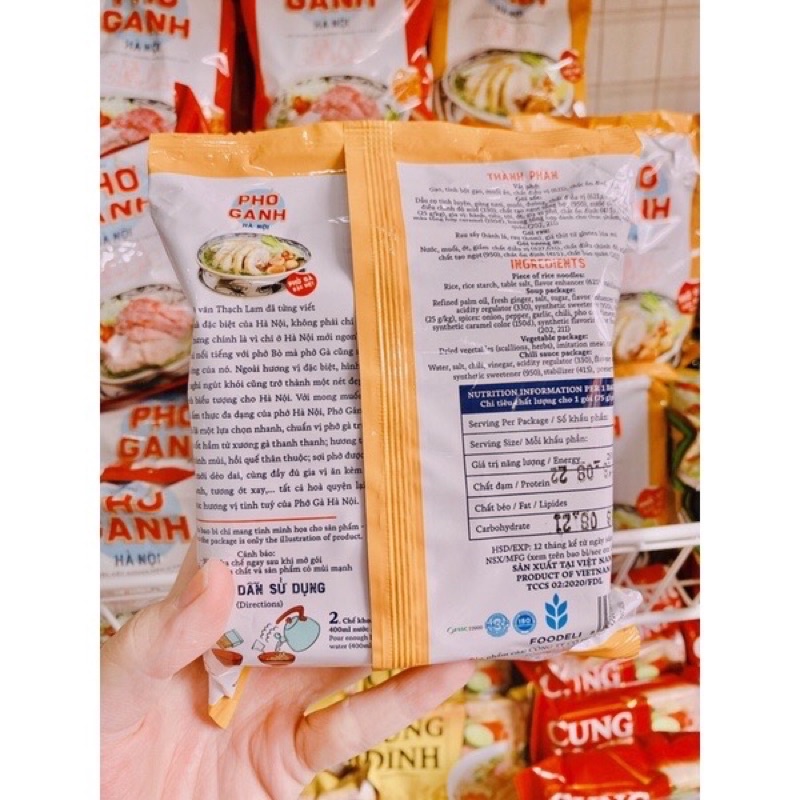 Phở Gánh Hà Nội ăn liền - Phở Bò/Gà Đặc Biệt (Gói 75Gr) | BigBuy360 - bigbuy360.vn