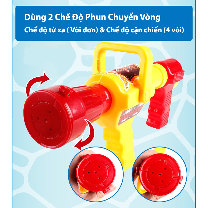 Súng phun nước chữa cháy tập làm lính cứu hoả Fire