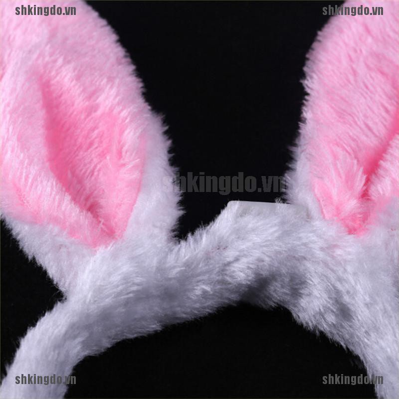 Cài Tóc Tai Thỏ Có Đèn Led