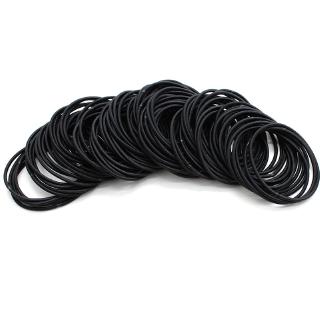 Bộ 50 dây buộc tóc cao su co giãn cho nữ