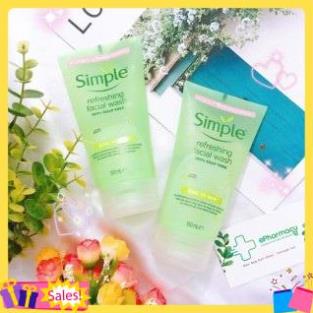 Sữa rửa mặt Simple Kind to Skin Refreshing Facial Wash Gel | BigBuy360 - bigbuy360.vn