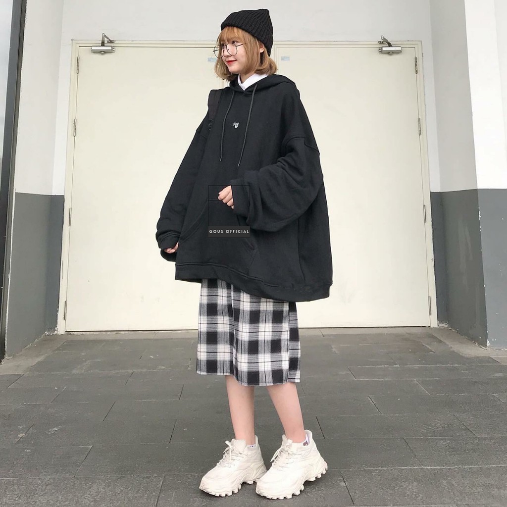 Áo Hoodie Nữ Chất Liệu Da Cá GOUS OFFICIAL Tay Dài Basic FinD The Oversize Phong Cách Cá Tính Dễ Phối Đồ - 1896 | BigBuy360 - bigbuy360.vn