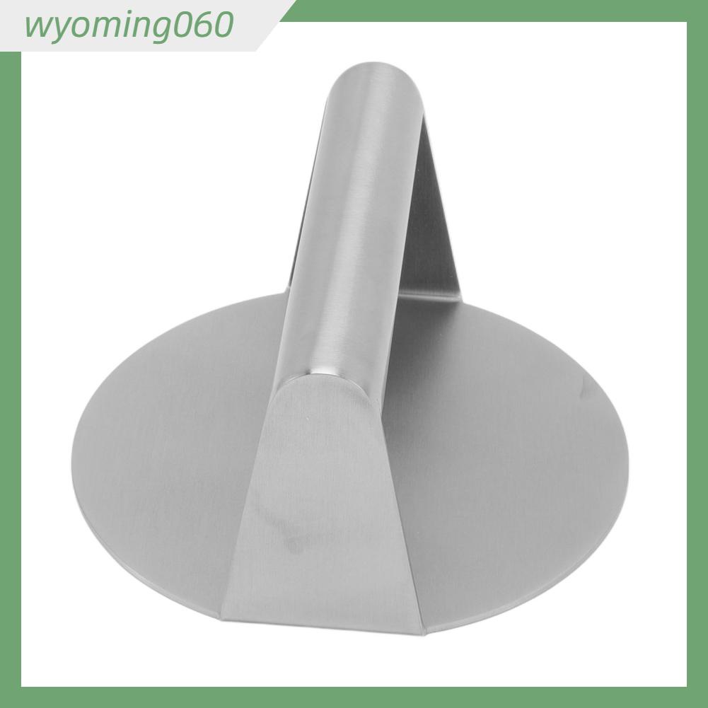 Wyoming060 Hướng dẫn sử dụng Máy ép thịt Thanh Tay cầm thoải mái Miễn phí bánh mì kẹp tròn bằng thép không gỉ 304 để nướng xông khói