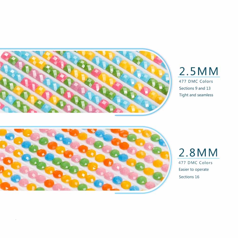 Bộ Tranh Đính Đá 5D Toàn Diện Họa Tiết Quả Táo / Hình Tròn Độc Đáo DIY Dùng Trang Trí Nhà Cửa