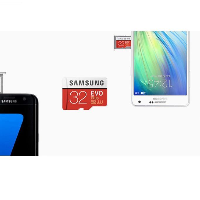 Thẻ Nhớ Microsd Tf Samsung Evo Plus 32g 64g 128gb 256gb 512gb Class10 U3