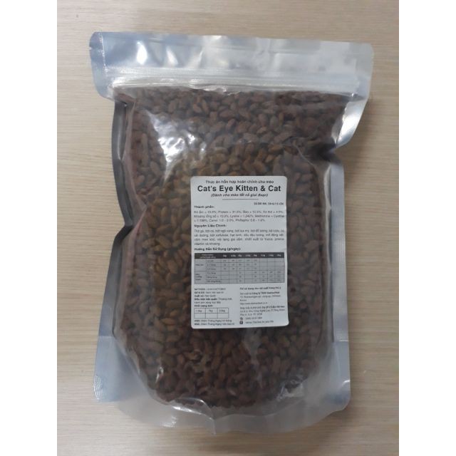 thức ăn mèo hàn quốc cat eye gói 1kg