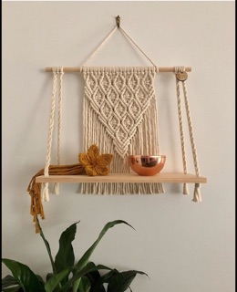 Kệ trang trí Macrame