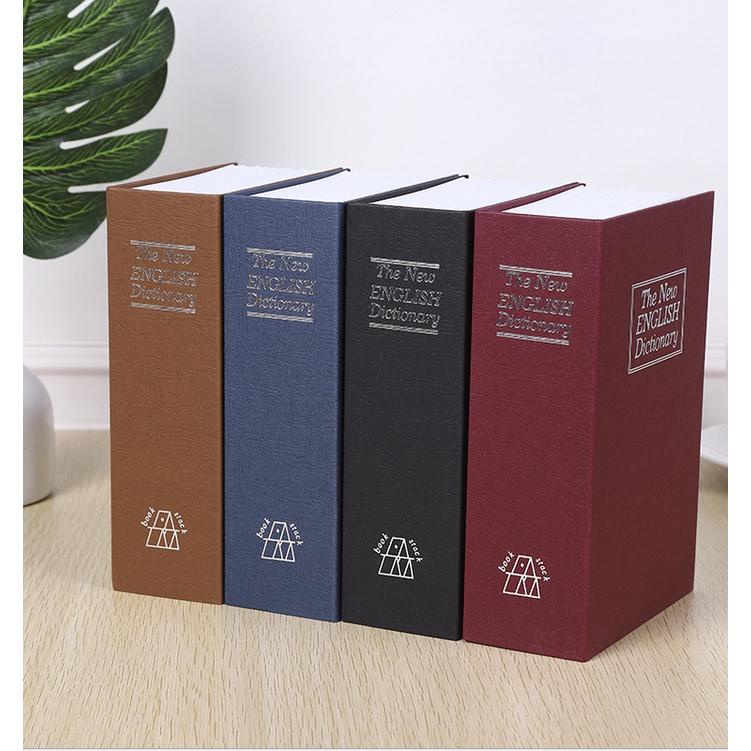 Két sắt hình quyển sách size mini 11.5x8x4.5cm