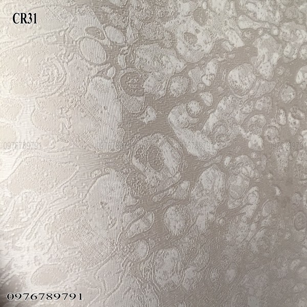 10m Giấy dán tường trơn Cao Cấp CR cho Phòng Ngủ, Phòng Khách Lụa Không Keo Khổ 53cm