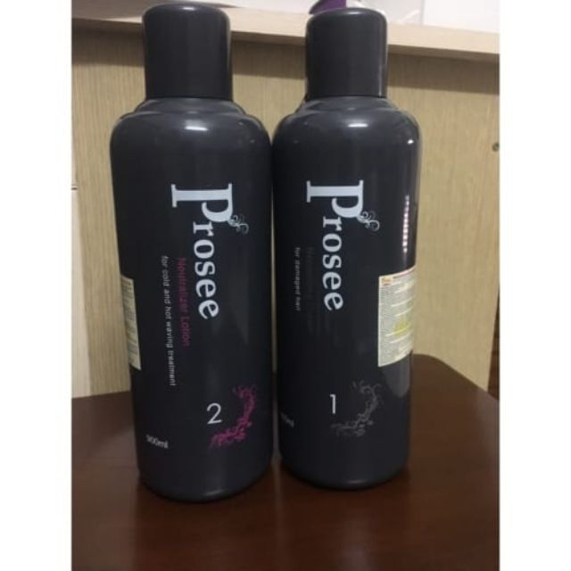 Thuốc uốn tóc Prosee dành cho tóc yếu 900mlx2