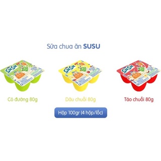 1 Thùng 12 lốc sữa chua susu