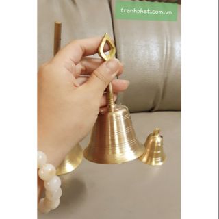 Chuông lắc có cán cao 13cm, chuông trung