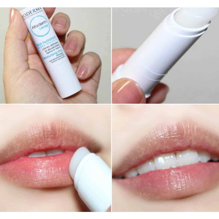 Son Dưỡng Môi Bioderma Atoderm Lèvres Stick Hydratant Moisturising Pháp