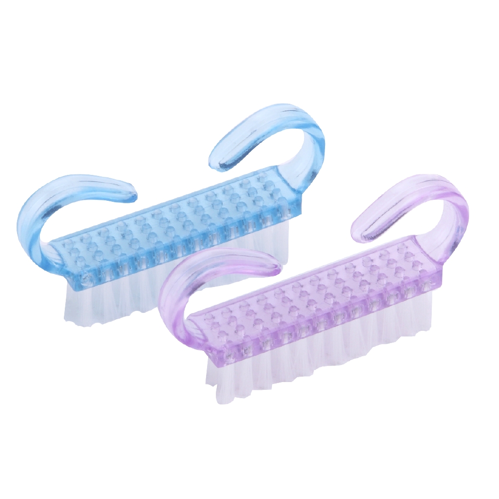 Bàn chải Monja mềm hình móng vuốt hỗ trợ làm sạch bụi bẩn cho móng tay