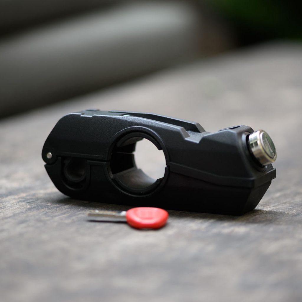 Ổ khoá chống trộm xe máy GIVI TL12, khoá tay thắng, tay phanh chống trộm hợp kim cao cấp chính hãng