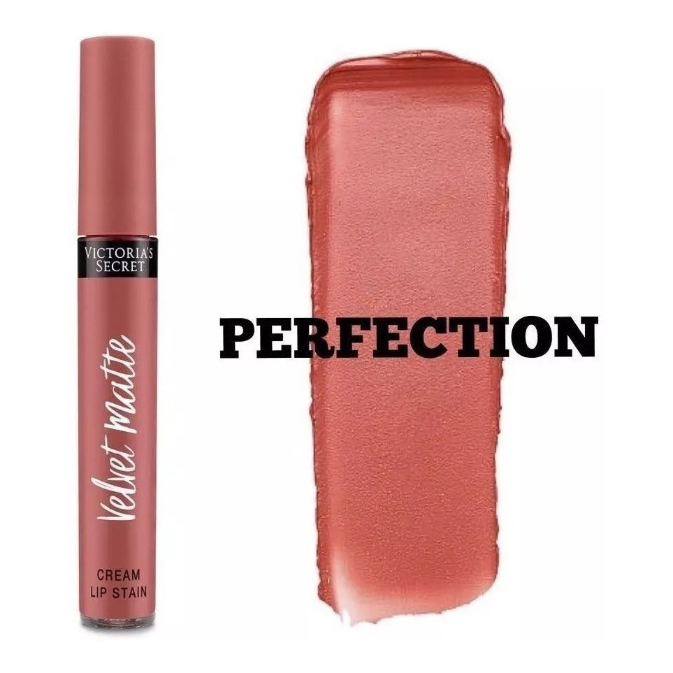 Son Kem Lì Victoria’s Secret Velvet Matte Cream Lip Stain - Perfection - Cam Đất