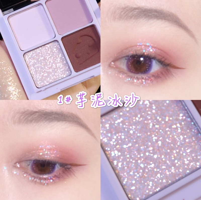 FAICCIA four-color eye shadow   bảng màu đẹp, chống nước, lâu trôi, có dưỡng | BigBuy360 - bigbuy360.vn