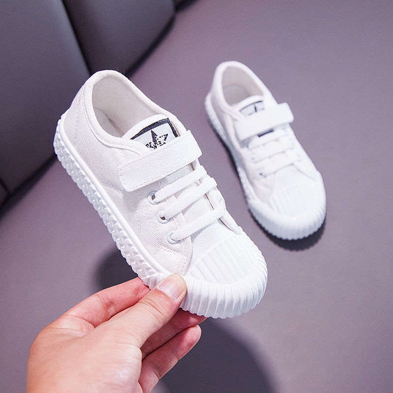 Giày vải canvas chất liệu thoáng khí dành cho bé size 25 -36