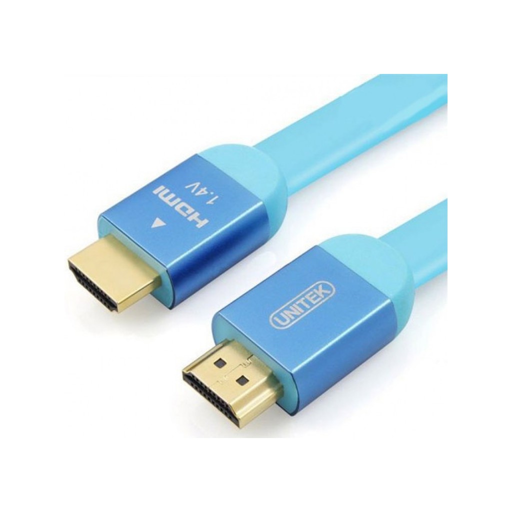 Cáp HDMI Mỏng Dẹt mềm dài 3M Unitek YC155