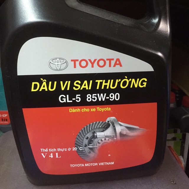 Gl5 85w90 toyota
