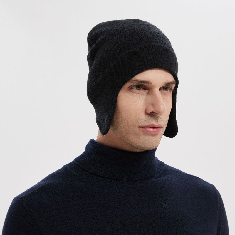 Mũ Trùm Tai Giữ Ấm Màu Trơn Thời Trang Thu Đông