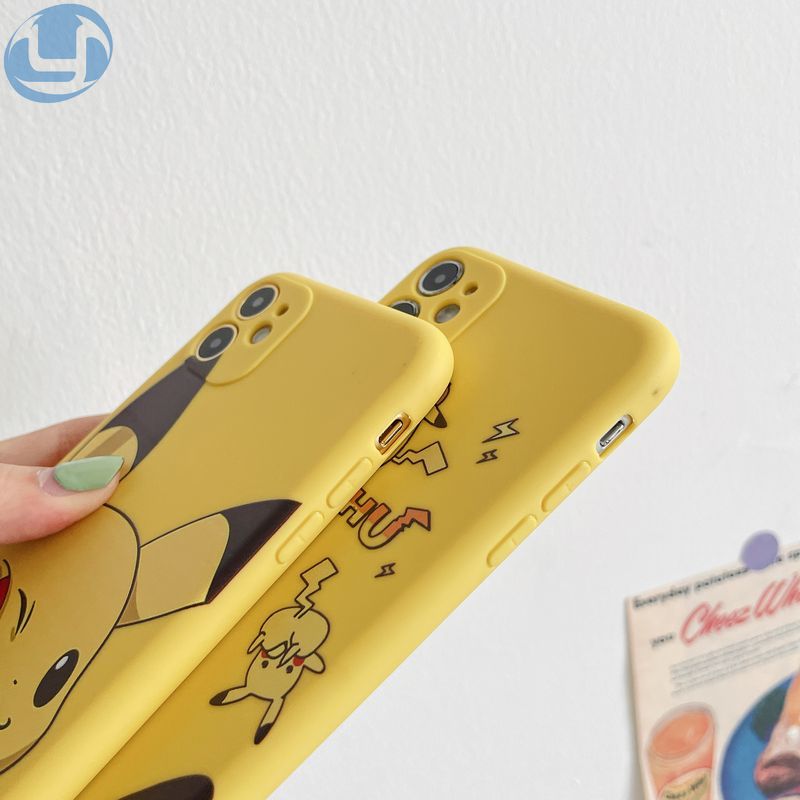 Ốp lưng điện thoại Pikachu dễ thương cho iPhone 6 6S 7 8 Plus X XS XR 11 Pro Max Fashion Animal Silicone mềm chống rơi | BigBuy360 - bigbuy360.vn