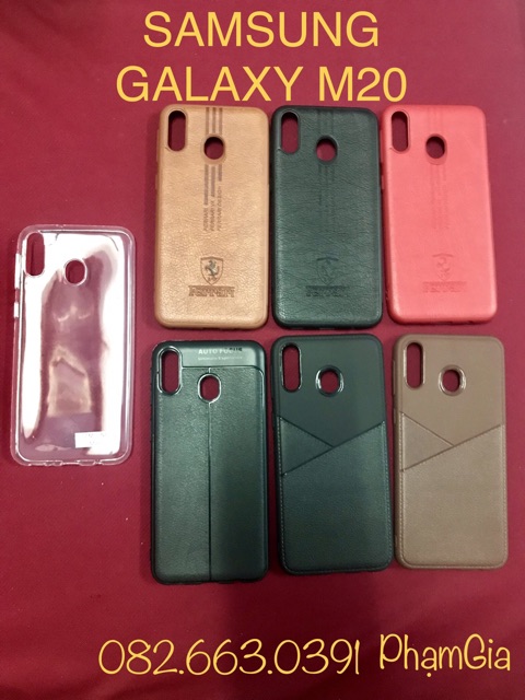 Ốp lưng samsung galaxy m20 dẻo trong cao cấp