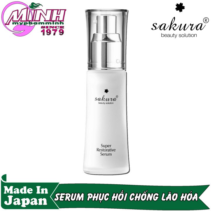 Serum Phục Hồi Da Chống Lão Hoá Sakura Super Restorative Serum