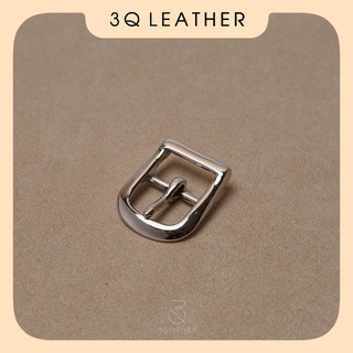 Mặt dây lưng Nam Nữ màu Bạc, mã MDL090, size 25mm, chất liệu đồng nguyên chất mạ Niken, mặt thắt lưng nam