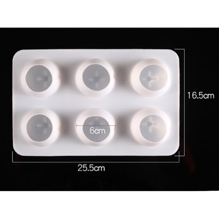 Khuôn silicon hình trái đào