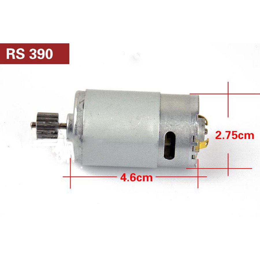 ĐỘNG CƠ RS390 - 16000 RPM - MOTOR RS390PH