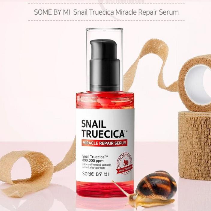 Serum dưỡng và tái tạo da chiết xuất từ ốc sên đen Some By Mi Snail Truecica Miracle Repair | BigBuy360 - bigbuy360.vn