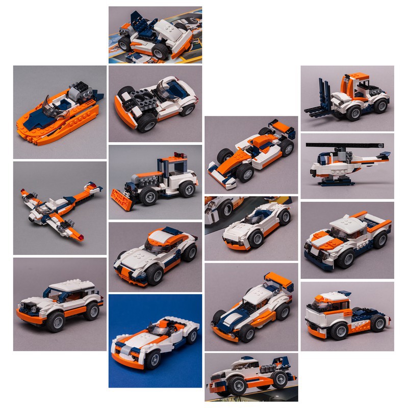 Lego 31089 Creator Tay Đua Vượt Hoàng Hôn - Sunset Track Racer