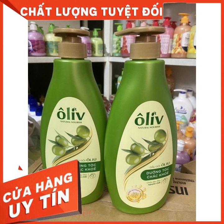 Dầu gội, ôliu Oliv dưỡng tóc chắc khoẻ, bồng bềnh 650mlnuôi dưỡng tóc khỏe, suôn mượt ,cải thiện tóc tóc yếu