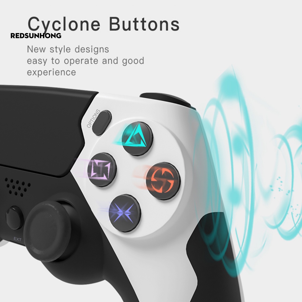Tay Cầm Chơi Game Hai Mặt Rung Tích Hợp Bảng Điều Khiển Cảm Ứng