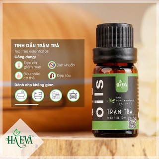 Tinh dầu tràm trà haeva 10ml 30ml 100ml