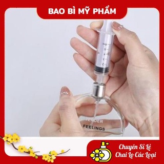 Ống xilanh có đầu chiết nước hoa 10ml , dụng cụ chiết nước hoa