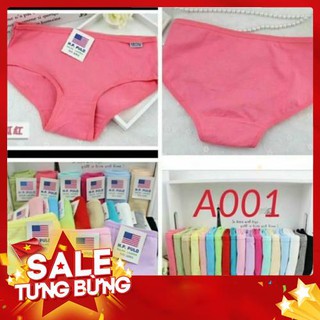 Sỉ 10 quần lót cotton xuất Mỹ