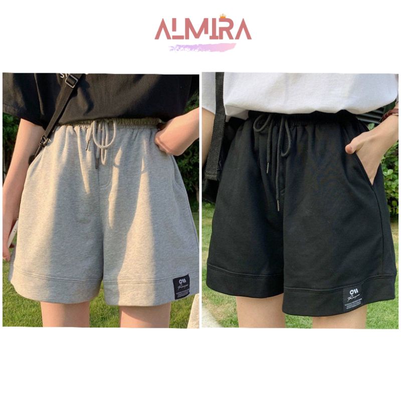 Quần Short Tag Logo OII, Quần Đùi Nữ Xinh