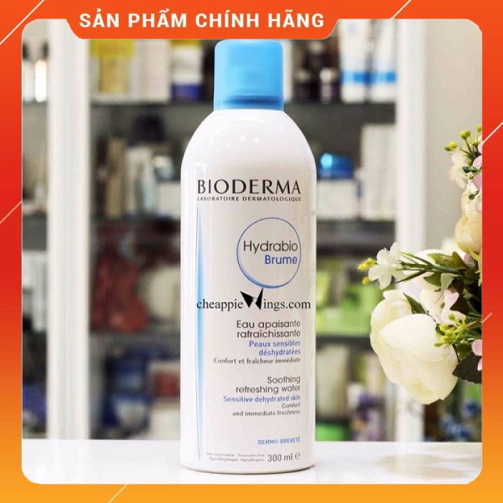 Xịt Khoáng Bioderma Hydrabio Brume Pháp 300ml