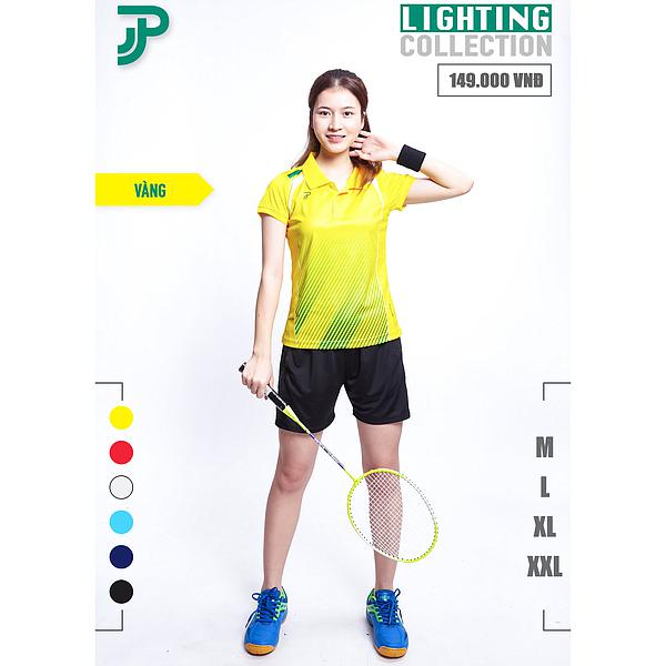 Áo Cầu Lông, Áo Thể Thao Nữ JP Lighting