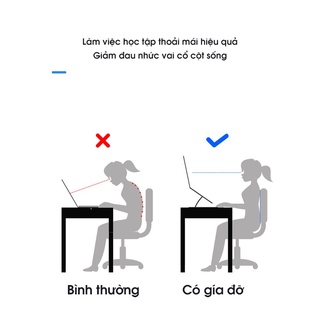 Giá Đỡ Máy Tính, Hợp Kim Nhôm S-102 Cao Cấp Laptop, iPad, Macbook Hỗ Trợ Tản Nhiệt Chống Mỏi Cổ Vai Gáy