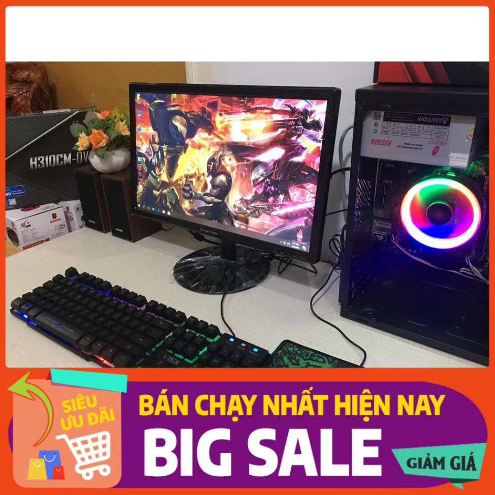 HÀNG CHÍNH HÃNG -  [ Mới 100% ] Bộ Máy tính chơi game LOL CF 2020