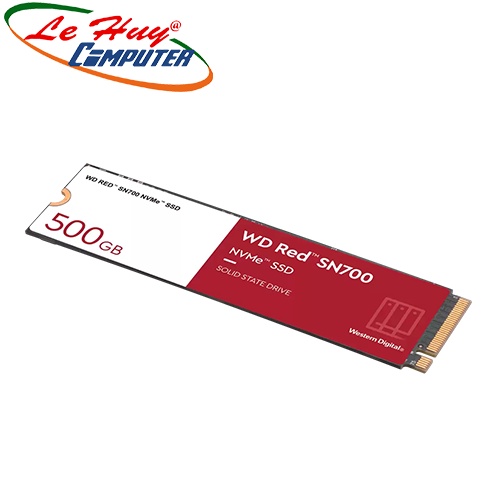 Ỗ cứng SSD Western Digital Red SN700 500GB M.2 2280 PCIE NVMe WDS500G1R0C